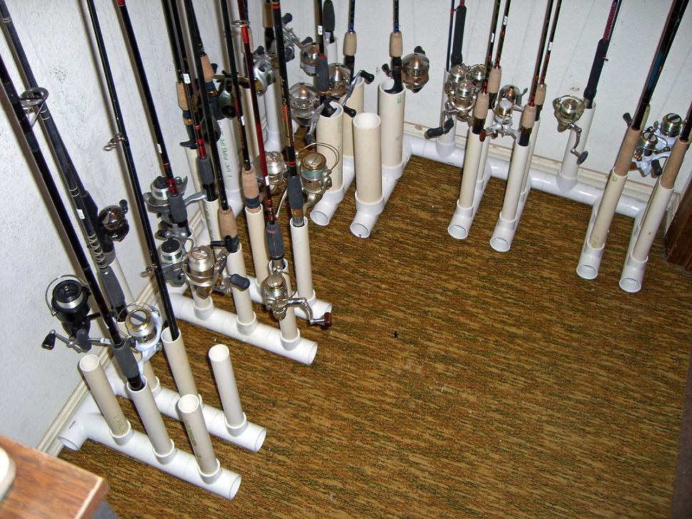 PVC Fishing Rod Holders